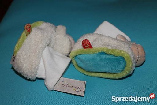 Buciki niemowlęce Kapcie Nici Owce My first Nici uniseks Bartoszyce
