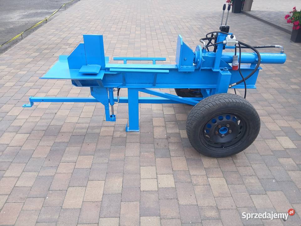NOWA Łuparka do drewna hydrauliczna swider rębak Konin