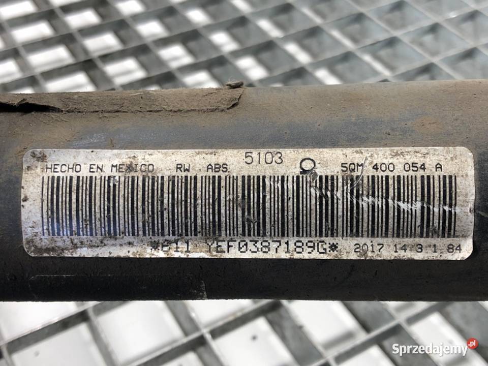 AMORTYZATOR PRAWY PRZÓD SPRĘŻYNA VW GOLF VII 18