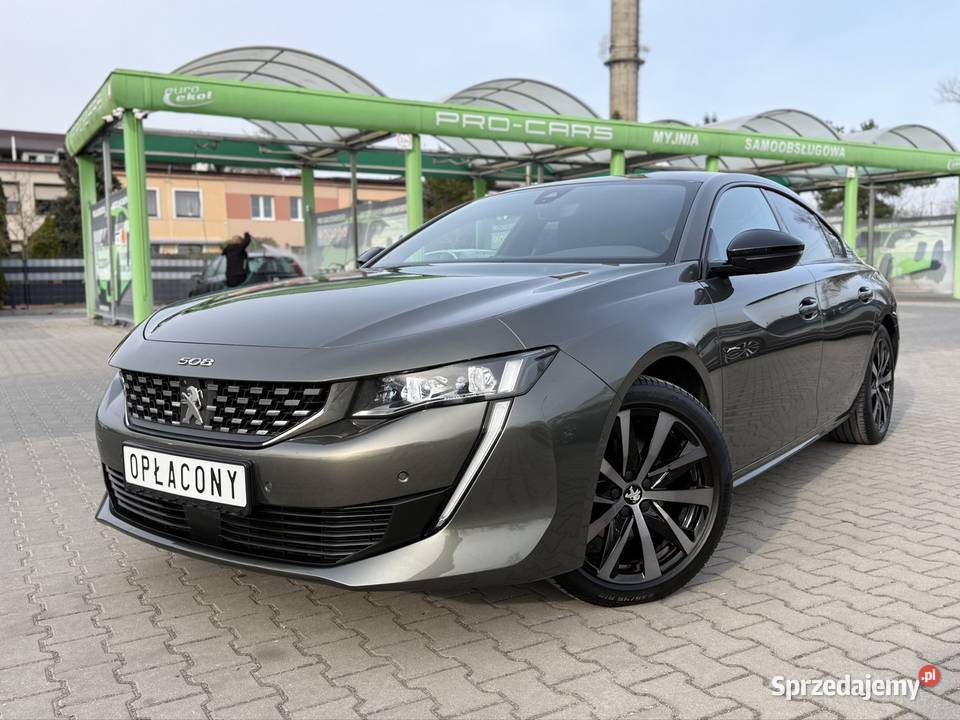 Peugeot 508 GT Line 16 PureTech 180 Kamera 360 łódzkie Krośniewice