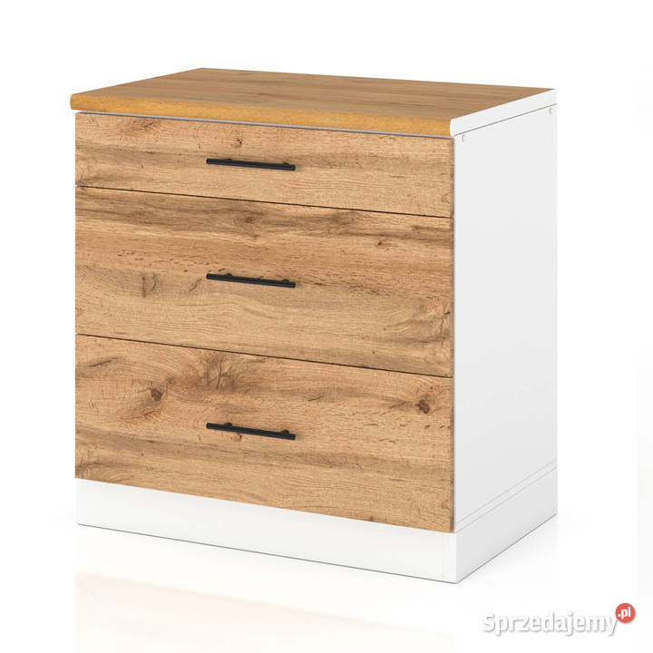 Szafka Kuchenna Stojąca Z Blatem 3 Szuflady 80 52cm warmińsko-mazurskie Elbląg sprzedam