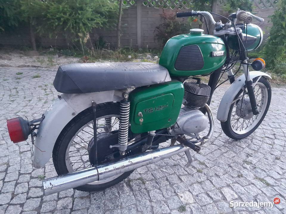 Mz ts 125 oryginalny lakier z dokumentami Tychów Nowy sprzedam