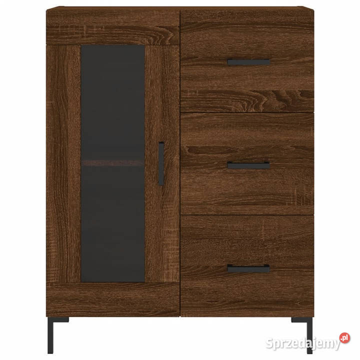 Szafka brązowy dąb 695x34x90 materiał Warszawa