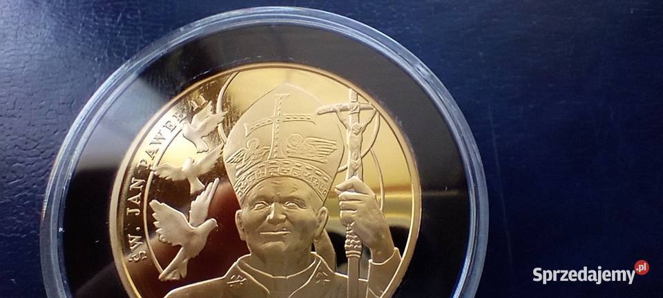 Stare monety Medal Święty Jan Paweł II Lesko