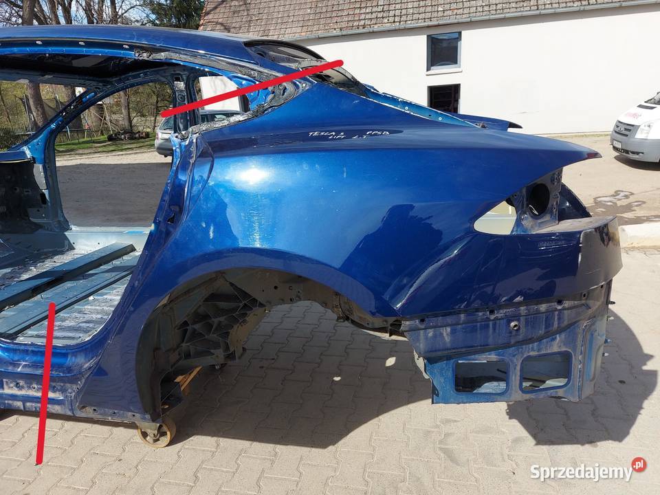 Tesla Model S LIFT błotnik ćwiartka lewa lewy