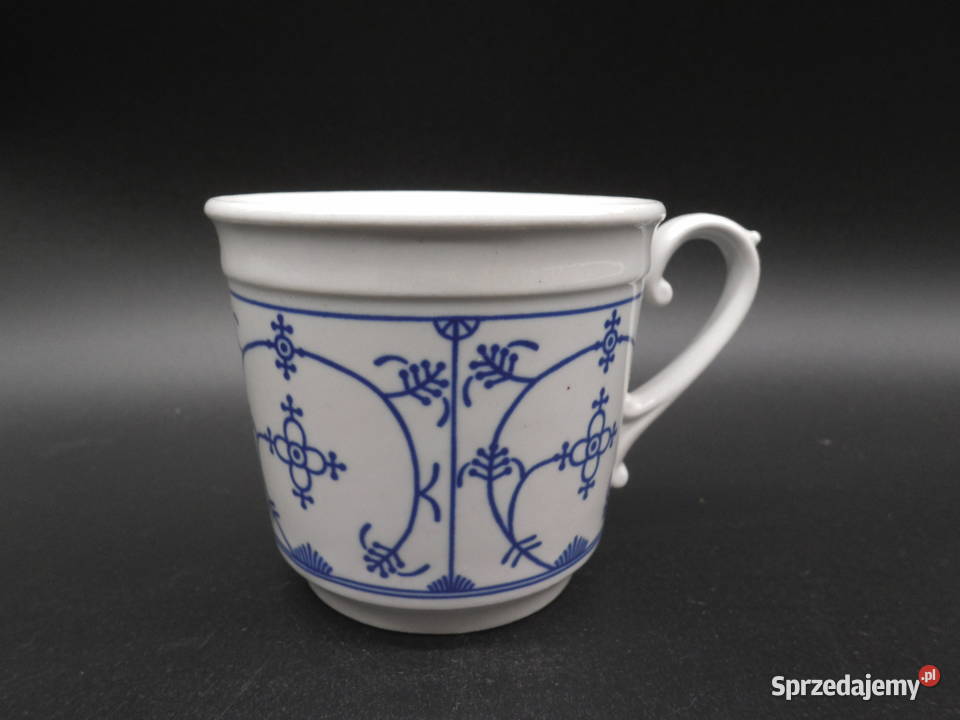 Filiżanka RSLER Echt Kobalt Wzór Słomkowy Raszków