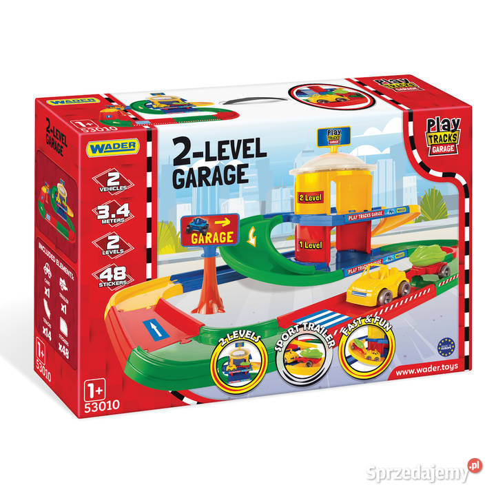 Wader Play Tracks Garage parking 2 poziomy Wader podlaskie