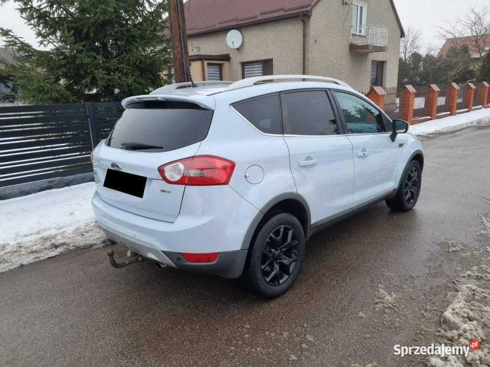 Ford Kuga 20 TDCI Titanium Biała perła Panorama Wojkowice Kościelne sprzedam