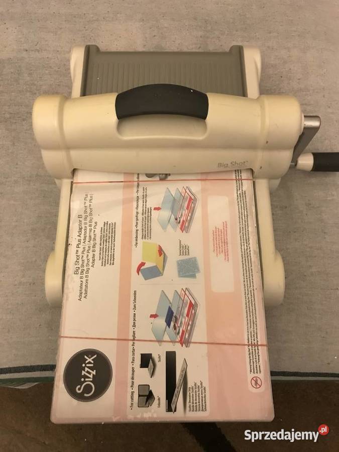 MASZYNA TNĄCOWYTŁACZAJĄCA A4SIZZIX BIG SHOT PLUS