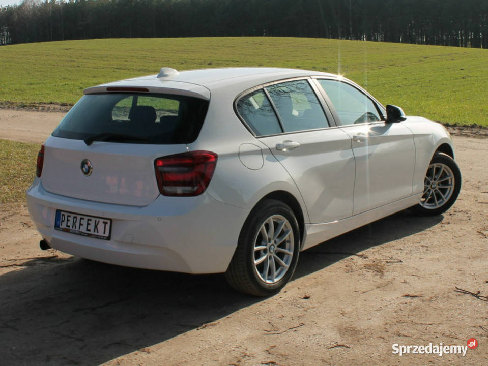 BMW 116 F20 16 Benzyna 136 Klima GRZANE Fotele autoalarm pomorskie Zielenin sprzedam