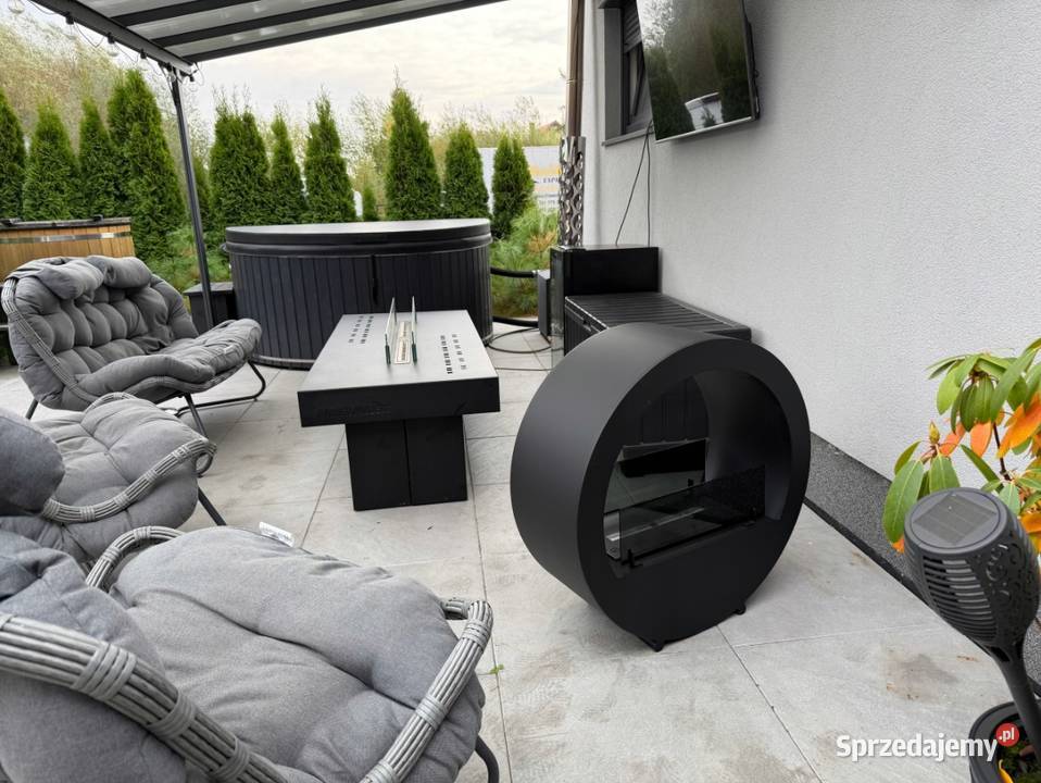 Biokominek Kominek wolnostojący 80 x 30 x 80 wielkopolskie Poznań