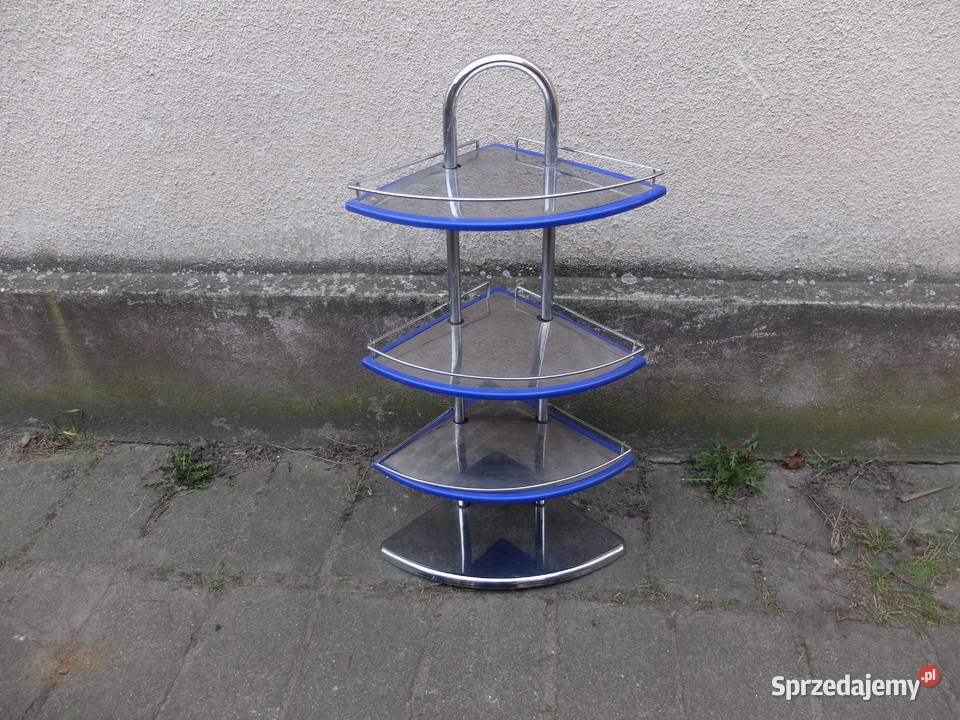 Metalowa półka narożna regalik tanio 767 wielkopolskie Kościan