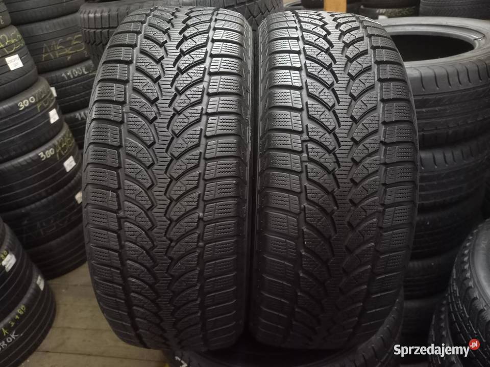 2x Opona używana zimowa 23555R18 BRIDGESTONE 209 Zaścianki