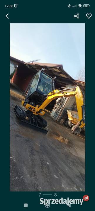 Minikoparka JCB 8020 CTS 2015 wozidło zamienię Motoryzacja Gołkowice Górne