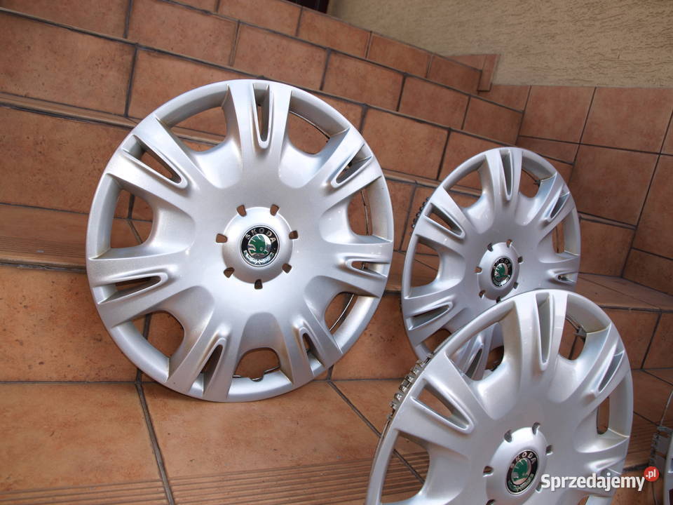 Skoda kołpaki 16 oryginalne komplet 4 sztuki