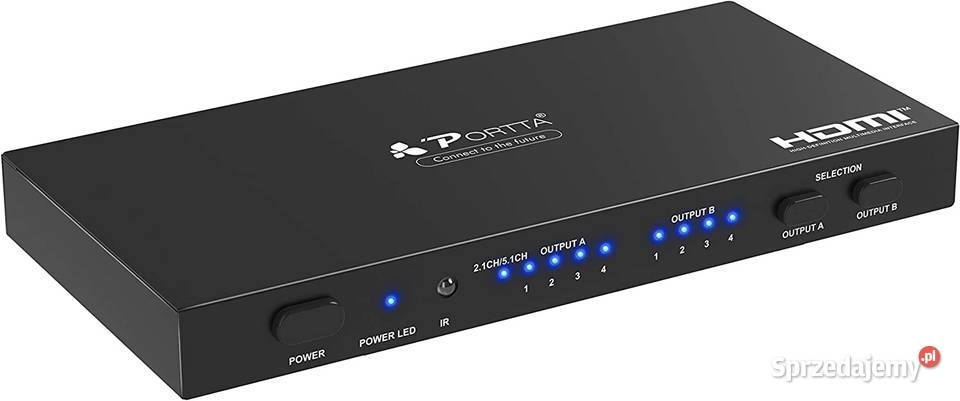 Portta 4x2 HDMI Matryca z dźwiękiem 4K30Hz Pozostałe Białystok sprzedam