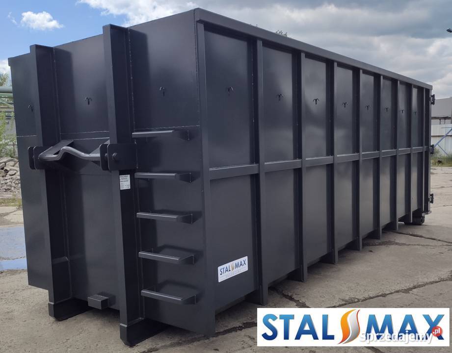 Kontenery hakowe 33 36 STAL kontener na odpady śląskie Tychy