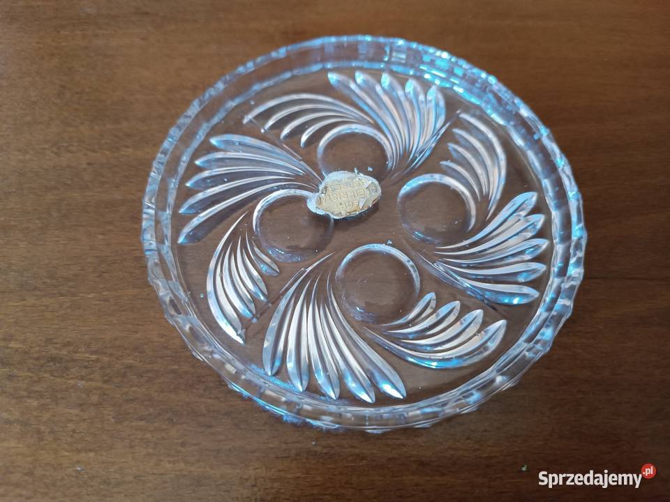 5 x kryształ szlifowany VINTAGE PRL Stan Szczyrk