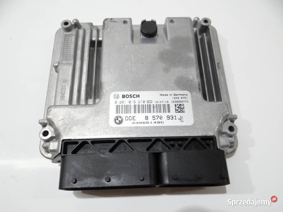 KOMPUTER STEROWNIK SILNIKA BMW F30 N47D20C Strzyżewice