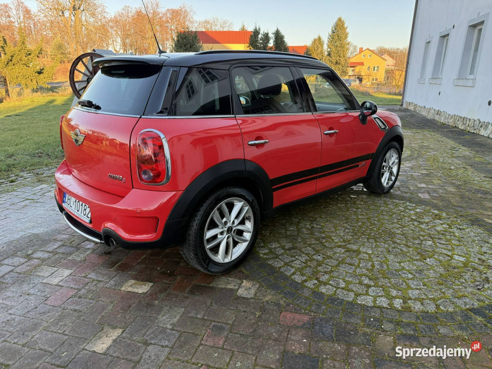Mini Cooper S 16benz 184 ALL4 4x4 RED HOT Serwis manualna Ocice