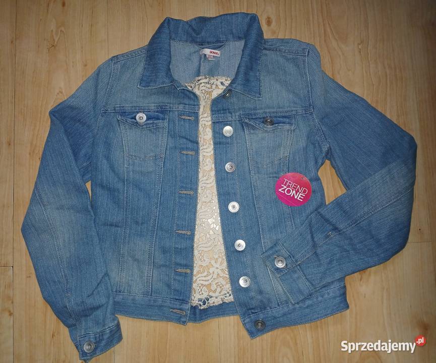 Kurtka jeansowa z koronką M Rozmiar 38(M)