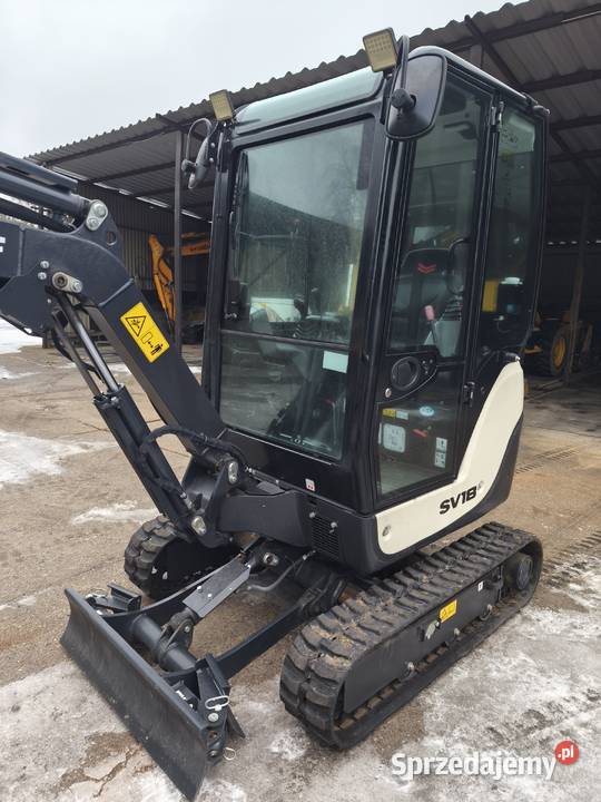 Yanmar SV18 Schaeff SV18 Minikoparka 39 mth Częstochowa