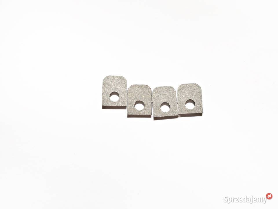 Stalowe zaciski podkładki pod szybę do kominka 4 Pozostałe