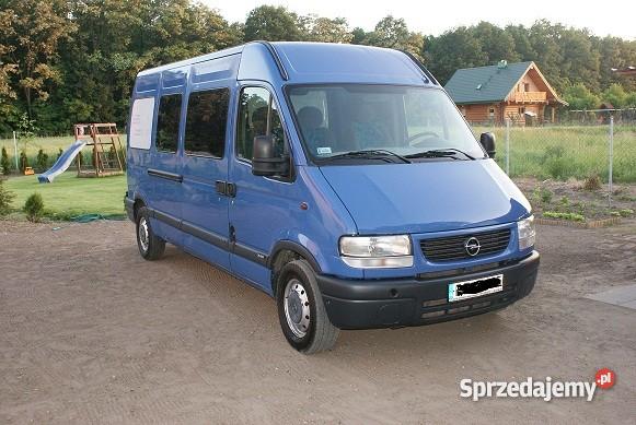 Opel Movano Maxi 6 osobowy diesel Leszno