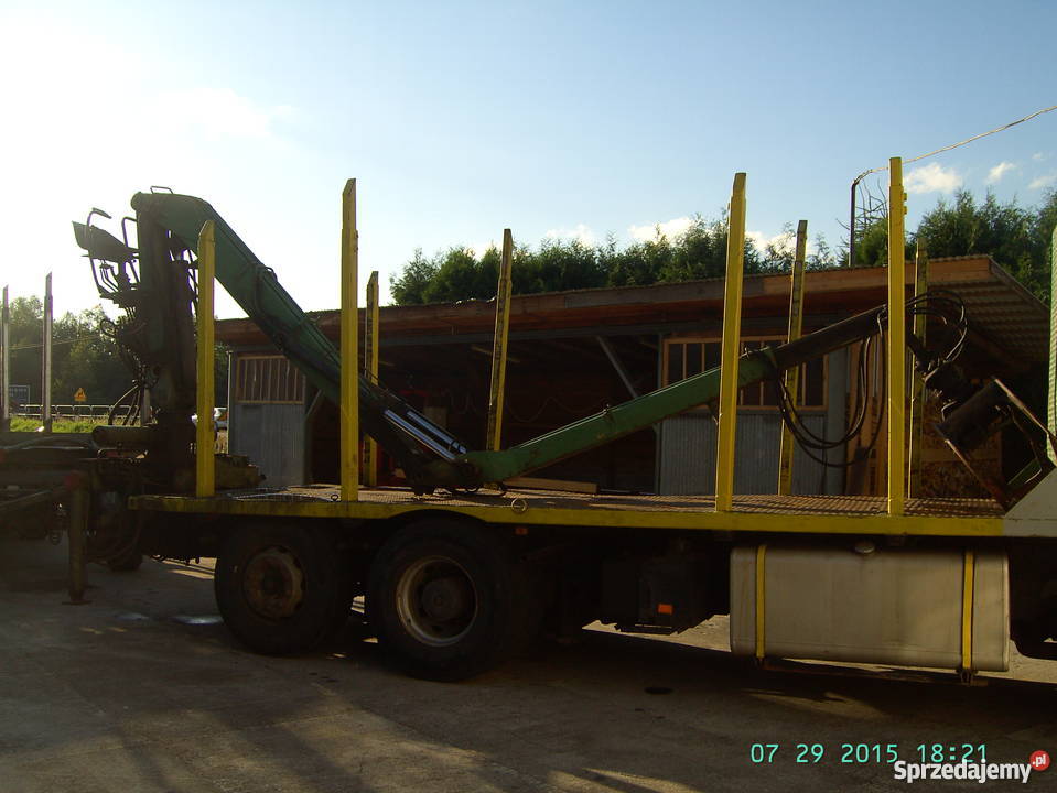 Dźwig do drewna HDS Loglift RZ 77 NDA Chwytak małopolskie Kasinka Mała