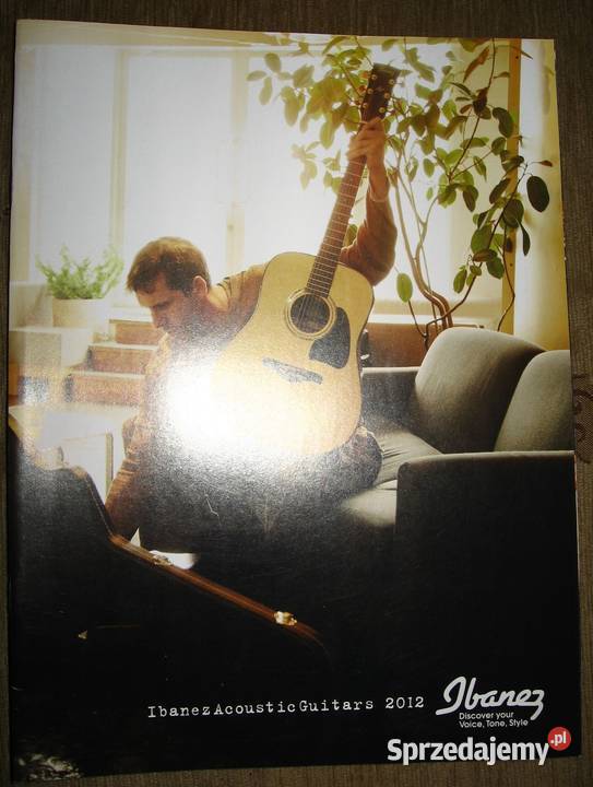 Ibanez Acoustic Guitars 2012 katalog gitar Ibanez Kępice sprzedam