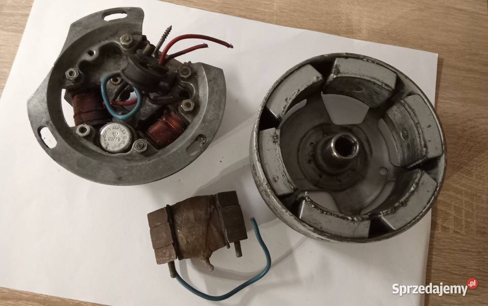Sprzedam Zapłon Iskrownik Magneto Gaznik Do Motocykle na części Golub-Dobrzyń