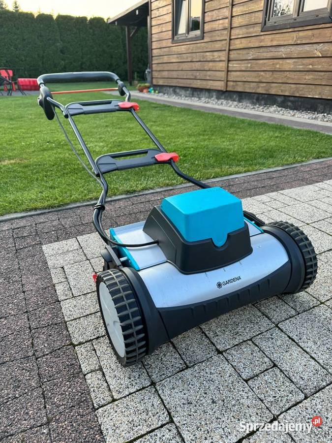 Bębnowa rotacyjna kosiarka akumulatorowa Gardena dolnośląskie Lubin sprzedam