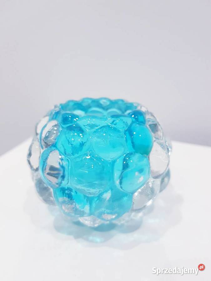 Szklany świecznik na podgrzewacze Dąbrowa Górnicza