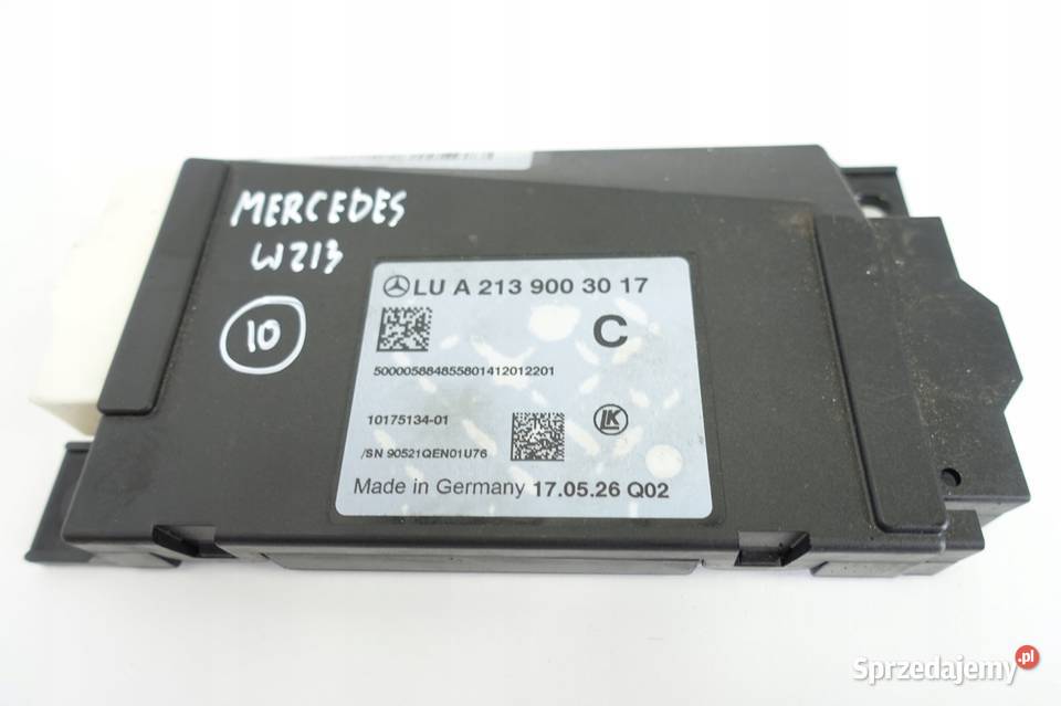 Mercedes W213 C213 MODUŁ STEROWNIK A2139003017