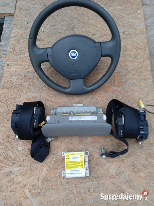 Fiat panda II2003r komplet kierownica poduszka dolnośląskie Wrocław