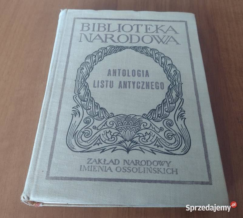 Antologia listu antycznego Jerzy Schnayder pomorskie