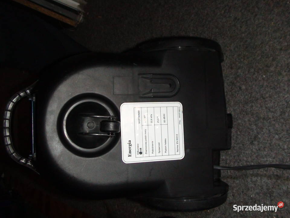 LG VCP743NBB 1400W wymienny stały worek GW 2 dni AGD drobne śląskie Knurów