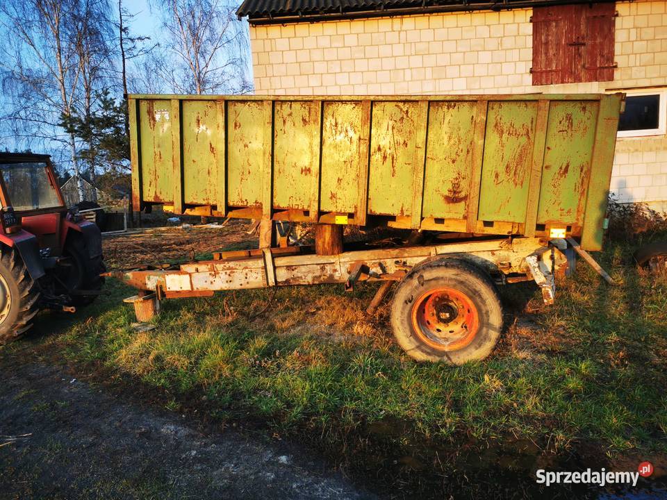 Przyczepa wywrotka 10 Ton dwa siłowniki