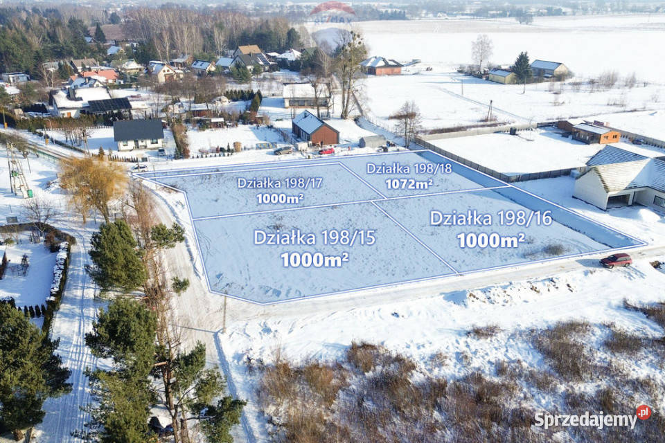 Teren 4072m Kajetany gm Nadarzyn Czarny Las