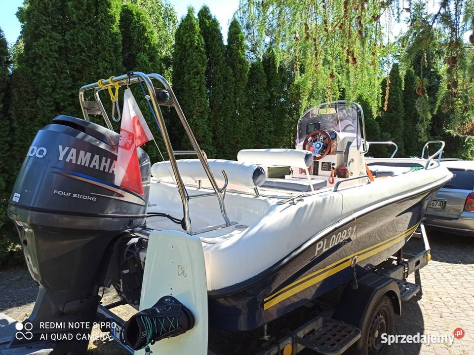 Sprzedam łódź Mazury 525 Yamaha 100 Oborniki sprzedam