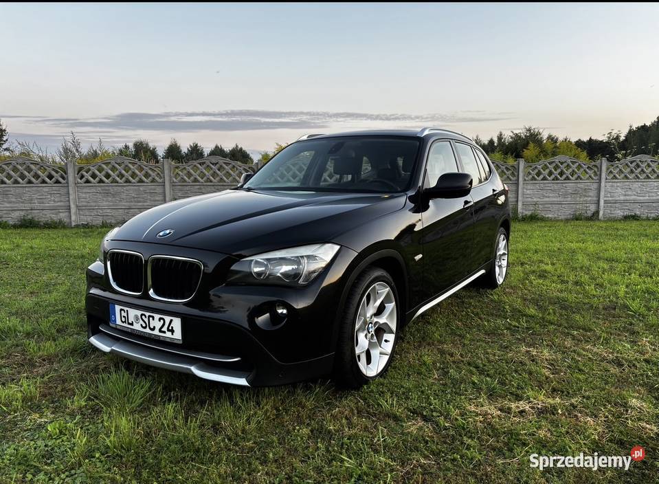 BMW X1 sDrive 20 150 2010 Tempomat NAVI Samochody osobowe Krzykawka