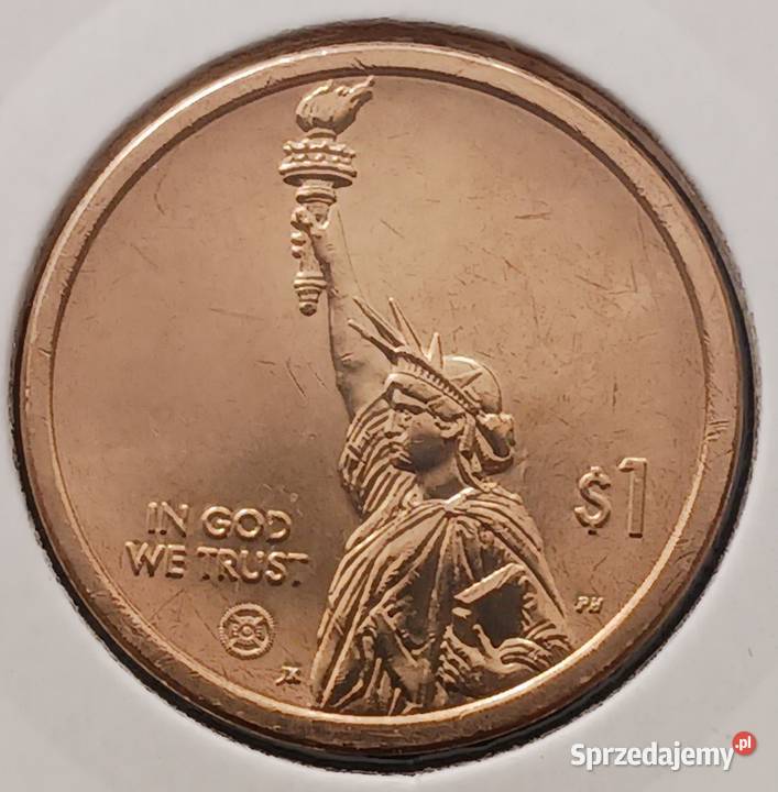 1 Dolar USA 2024 r Innowacje Missouri menDGeorg Konin