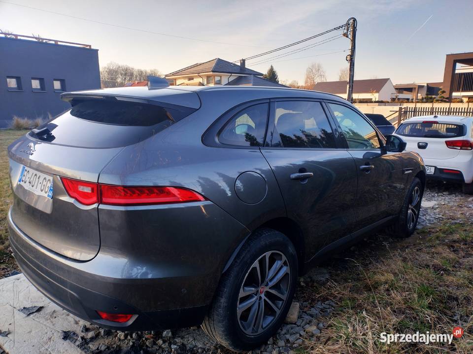Jaguar FPace 120 uszkodzony silnik F-Pace małopolskie Kraków