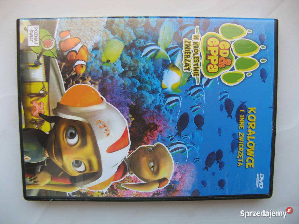 DVD Ed i Eppa w królestwie zwierząt polski Poznań