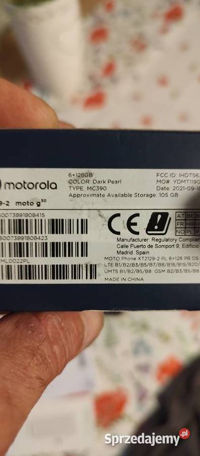 Motorola g30 6128 bez blokad wielkopolskie Konin sprzedam