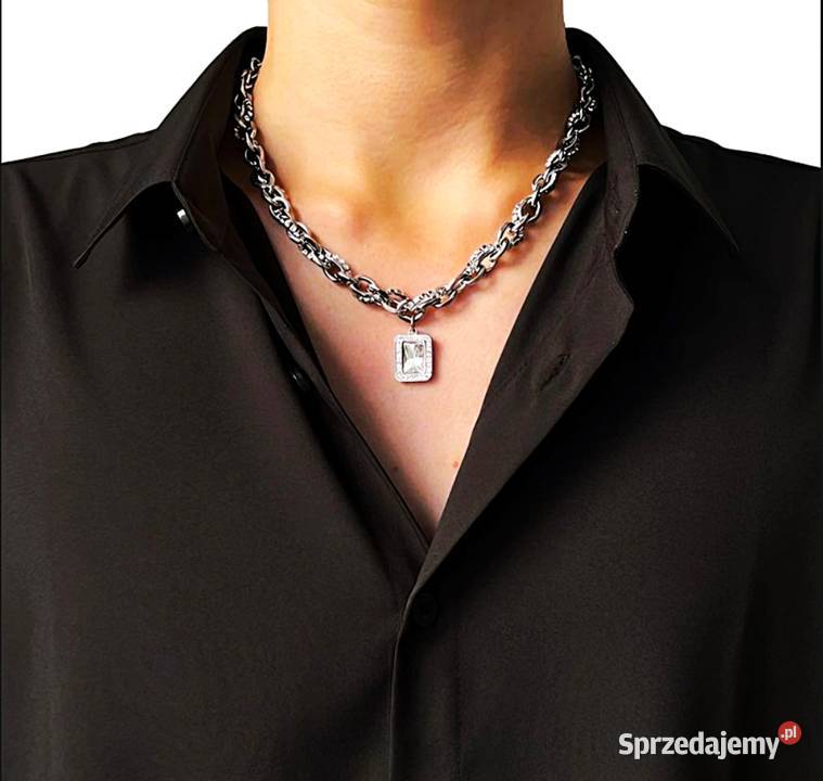 Naszyjnik Wisiorek Zawieszka Metal Szlachetny posrebrzane