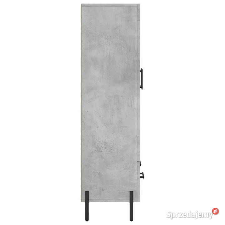 Wysoka szafka szarość betonu 695x31x115 WM830336