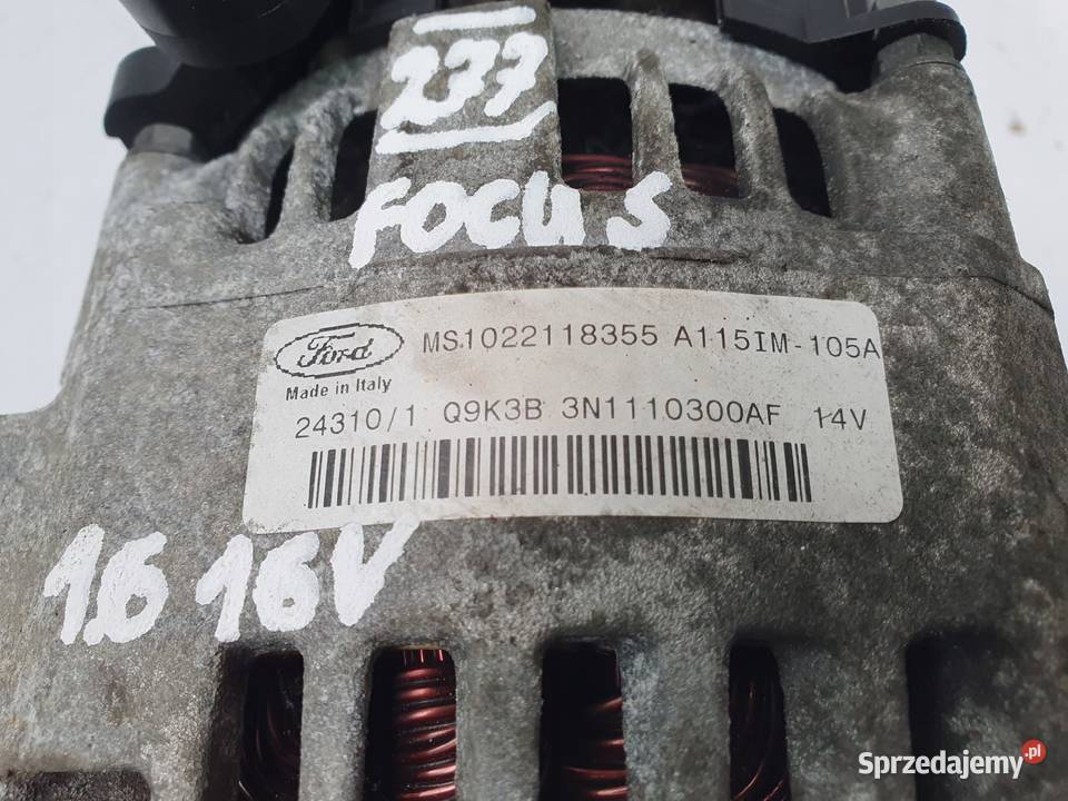 ALTERNATOR Ford Focus II C 16 16V Ford Chełm