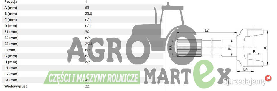 6000146274 090005943 RT6000146274 PÓŁOŚ DŁUGA Wichrów