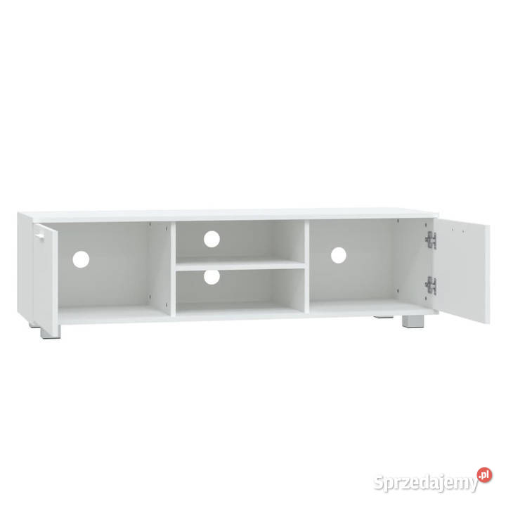 Szafka pod TV biały 140x405x35 materiał mazowieckie Warszawa